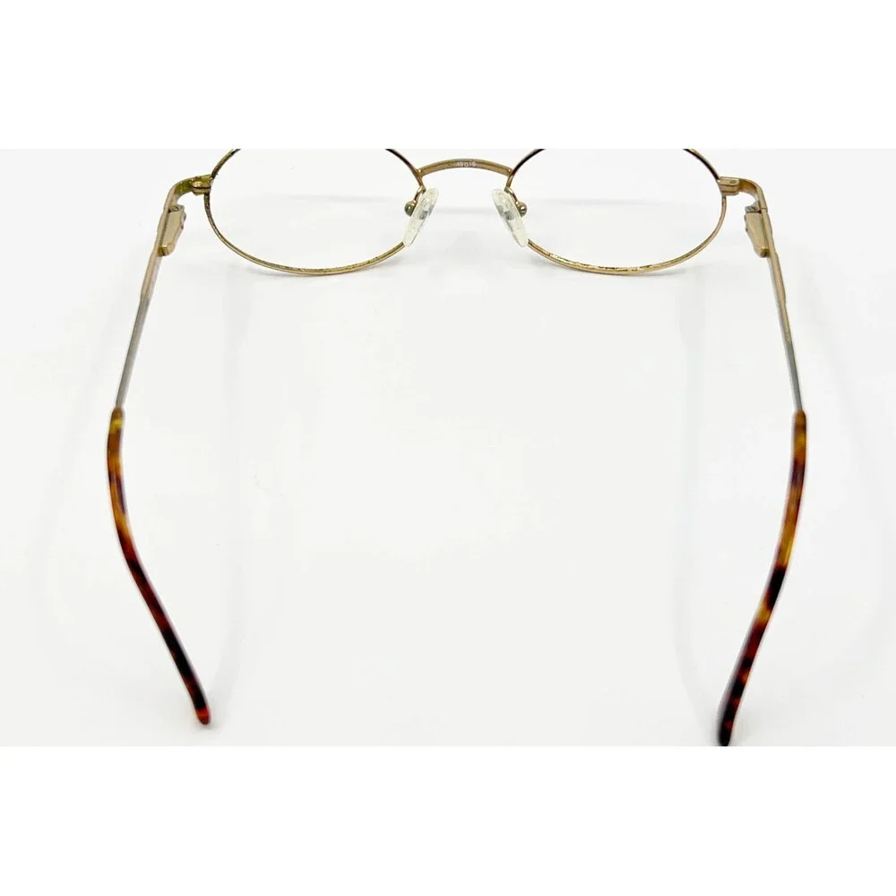 Guess Eyeglasses Frames Womens Gold Oval GU591 SG/MG 137 49-19-137